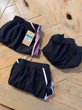 3 Women's Athletic Shorts